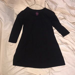 💜 4/$16 LIKE NEW GIRL SUPER CUTE BLACK DRESS💜